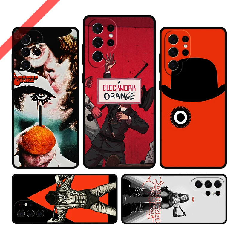 A Clockwork Orange Phone Case For Samsung Galaxy S20 FE S21 S10 S23 Plus S24 S22 Ultra Coque Note20 Note10 S9 S8 Cover Capa