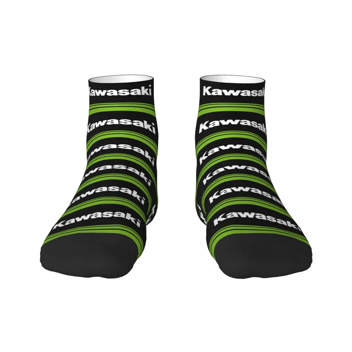 Kawasaki Motorcycle Sport Racing Mens Crew Socks Unisex Cute Spring Summer Autumn Winter Dress Socks