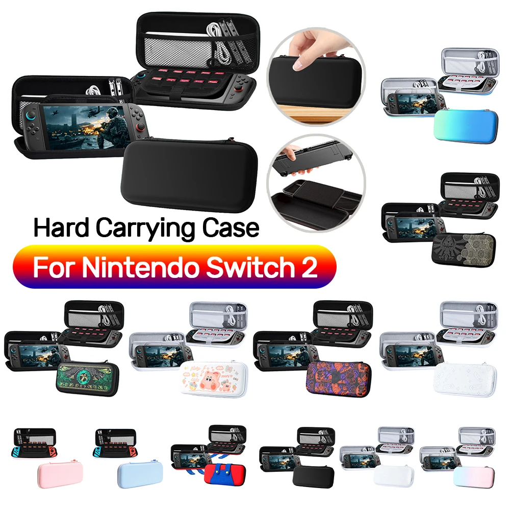 

For Nintendo Switch 2 Game Console Storage Case Portable Carrying Bag Hard Shell NS 2 Console Joy-Con Travel Case