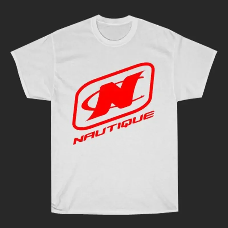 Camiseta Nautique Boats para hombre, color blanco, talla S a 5XL