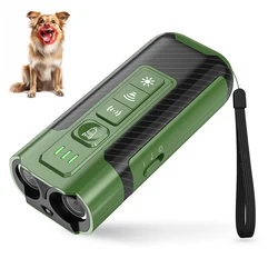 Ultrasonic Dog Repeller Electro Shock Devices Rechargeable Flashlight Lamp Electric Shocker Self Defense antiladridos for dogs