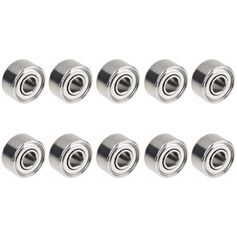 10PCS Aperture 3.17mm Miniature Deep Groove Ball Roller Motor Bearing for XXD 2212 2208 Electromotor Accessories