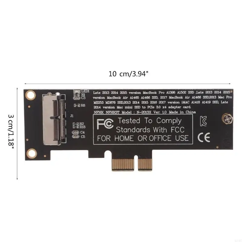 PCI Express Convert Card Card PCI-E 1x a 12+16 pin Convert Repalcement della scheda