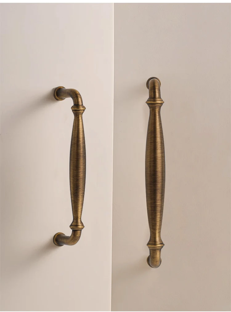 Dooroom Möbelgriff aus massivem Messing, Griffstil für Kleiderschrank, Schminktisch, Schublade, Küchenbeschläge, Großhandel verfügbar – Detail 8