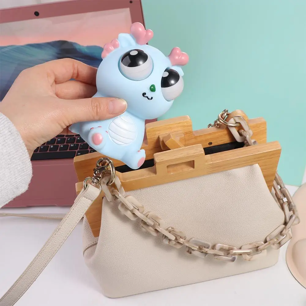 Symulacja Smoka Wybuch Oka Smoka Ściskanka Kreskówkowe Zwierzę Ściskanka Zabawki Śliczne Kreatywne Ściskanie Rozciąganie Piłka Zabawka dla Dziewczynki