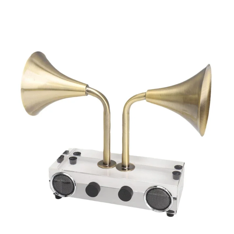 

European crystal power amplifier, broadcaster ornament, model room, sales department, bedroom, study, living room, desktop soft