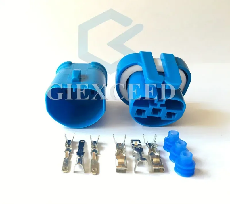 

2 комплекта 3-контактный 9004 2,8 переменного тока в сборе, автоматический разъем в сборе для фар, автомобильная лампочка, кабели динамиков, розетка для Toyota Subaru