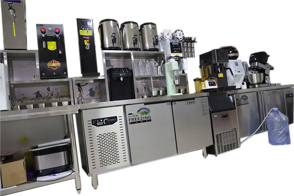 Commercial Milk Tea Shop Water Counter Boba Table Bubble Milk Tea Work Station No reviews yet