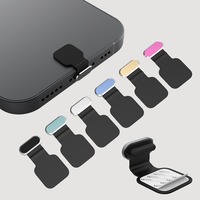 1pcs Mobile Phone Charging Port Anti-Dust Plug For iPhone Samsung Xiaomi USB Type C Port Protector Lossproof Dustplugs Cover