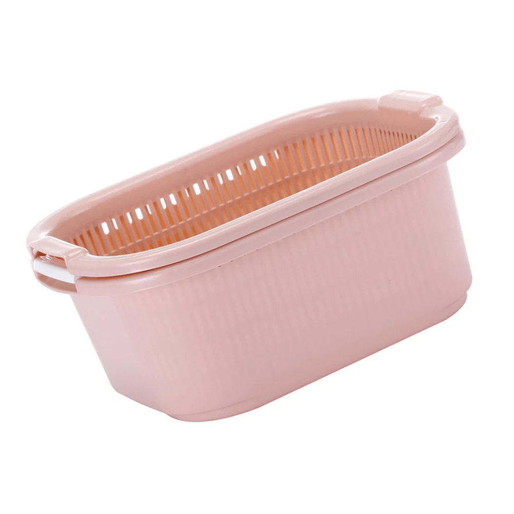 

Wash The Vegetable Basket and Fruit Tray Drain Kitchen Drainage Strainers for Washing Baskets Draining Food Fruits
