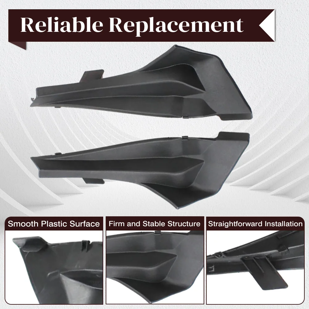 البلاستيك الأسود 6895-JG000 لنيسان X-Trail Xtrail T31 2008-2013 الجبهة ممسحة زجاج أمامي الجانب غطاء الكسوة 66894-JG000