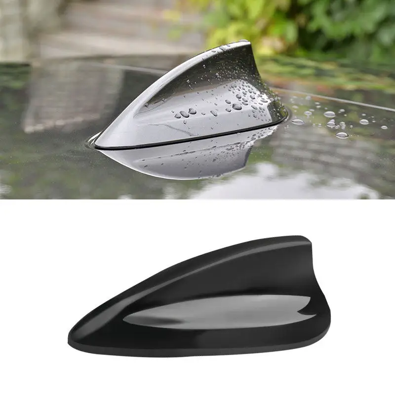 

For F30 F34 F35 F36 F22 F32 G11 G12 G20 G30 M3 F80 M4 F82 M2 F87 ABS Glossy Black Car Roof Shark Fin Antenna Aerials Cover Trim