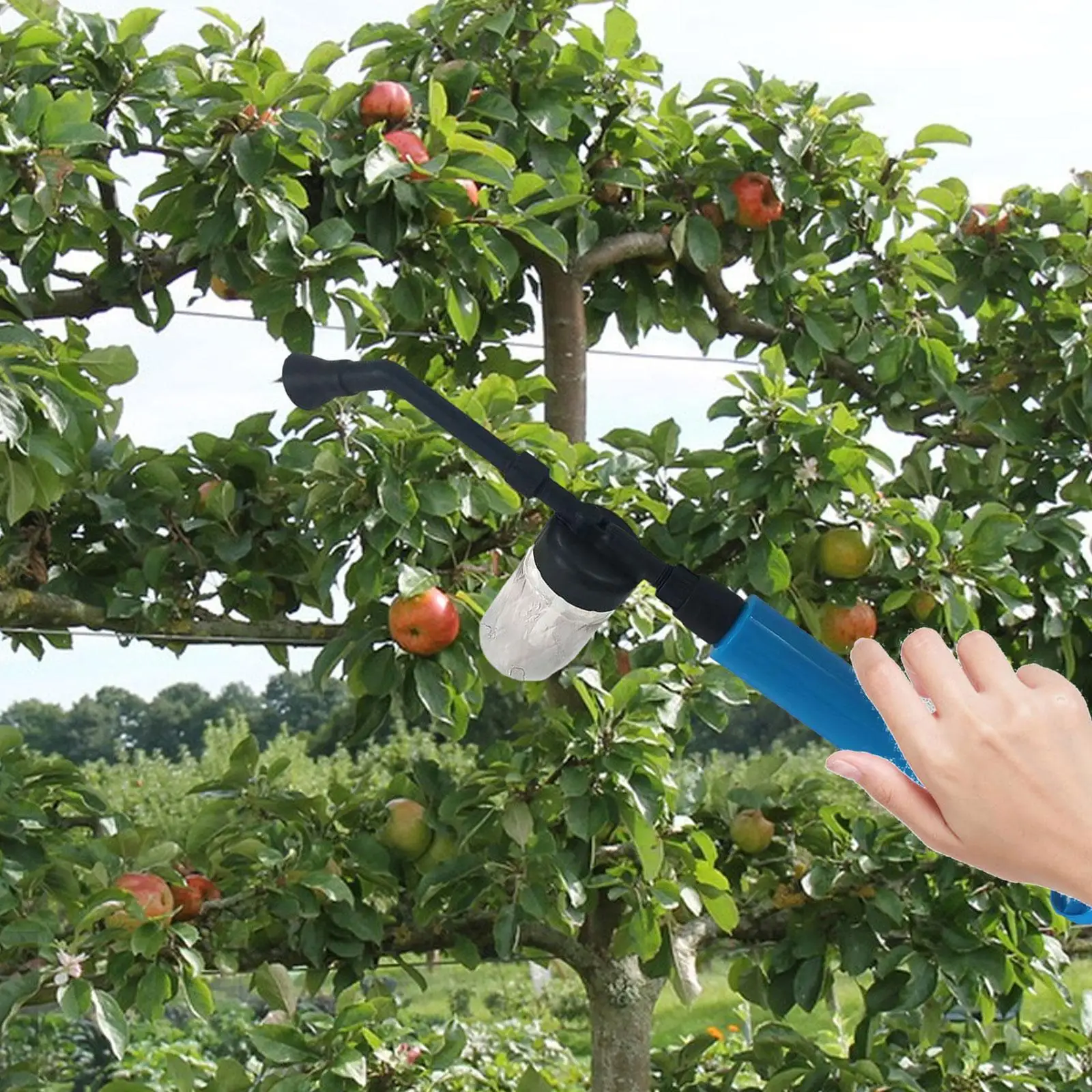 Diatomaceous Earth Bulb Duster Garden Sprayer Puffer Dispenser for Fruit Trees and Flowers