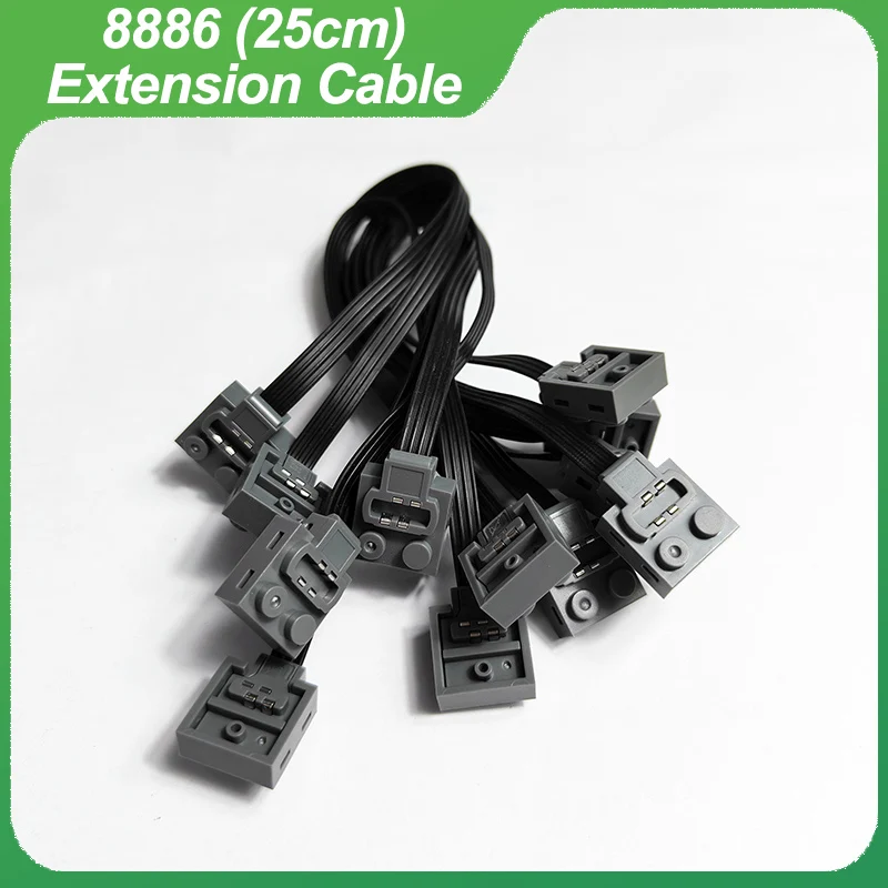 Nuevo juego de luces LED técnicas 8870 piezas de componentes de potencia para bloques de construcción MOC para modificación automática 8883 8886