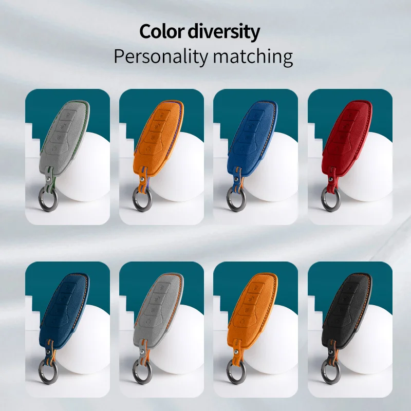 

Suitable For Byd Seagull Dolphin Tang Dmialcanlara Suede Three-Dimensional Key Bag Protective Cover Accessories