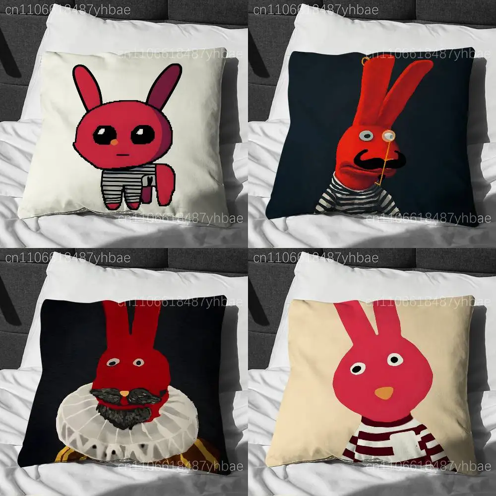

B-Bodoque 31 Bunny Pillow Case Cover Square Sofa With For Pattern Comfortable Cushion suitable Of Room