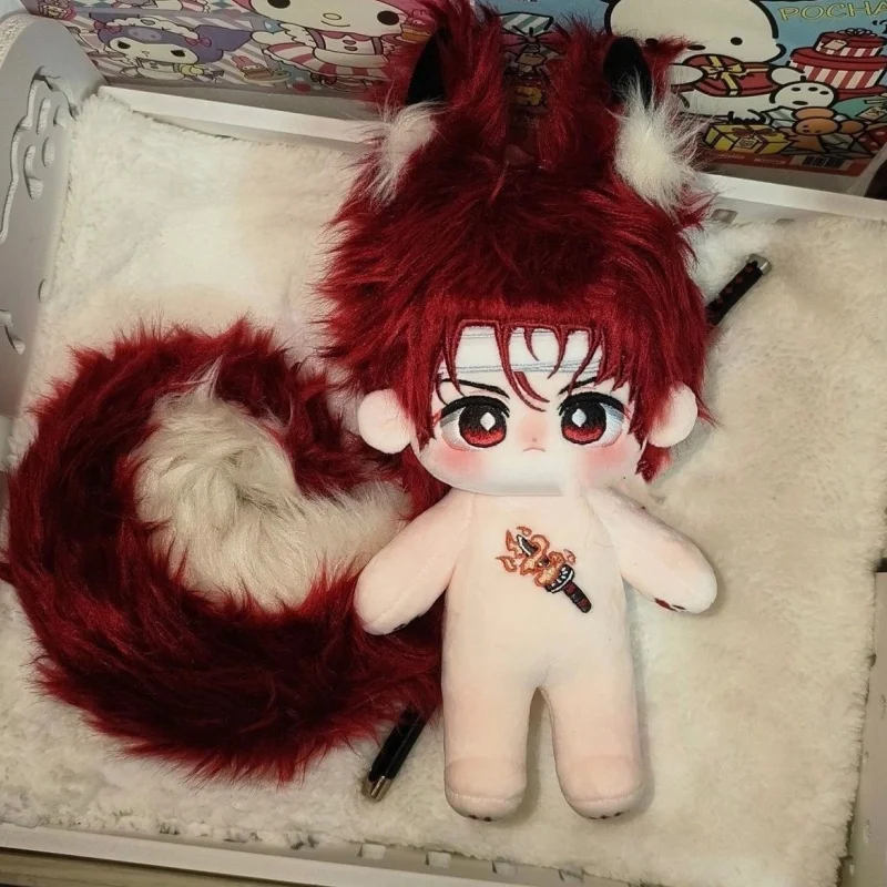 

20 см Demon Slayers: Castle Infinity, аниме-фигурка, хлопковые куклы, плюшевая кукла, наряд для тела, плюшевые игрушки, коллекционные подарки