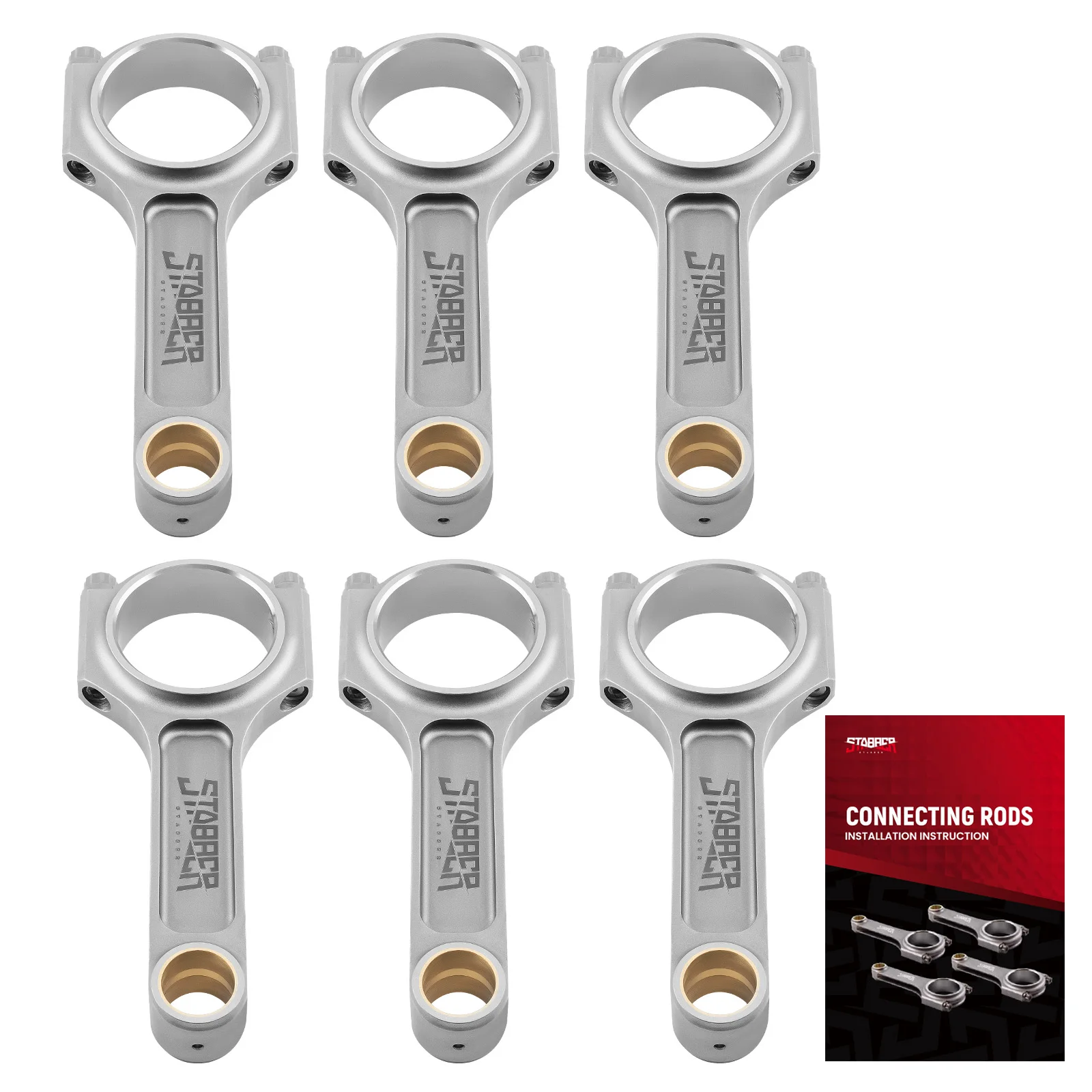 

Connecting Rods Con Rods for Toyota Supra 2JZ-GTE 2JZGE Engine ARP 2000 142mm