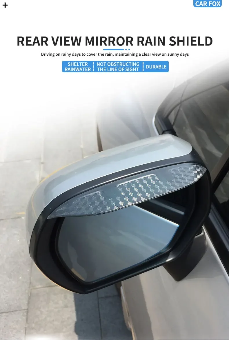 For Toyota TNGA Levin GT rearview mirror rain shield,The rearview mirror provides rain protection