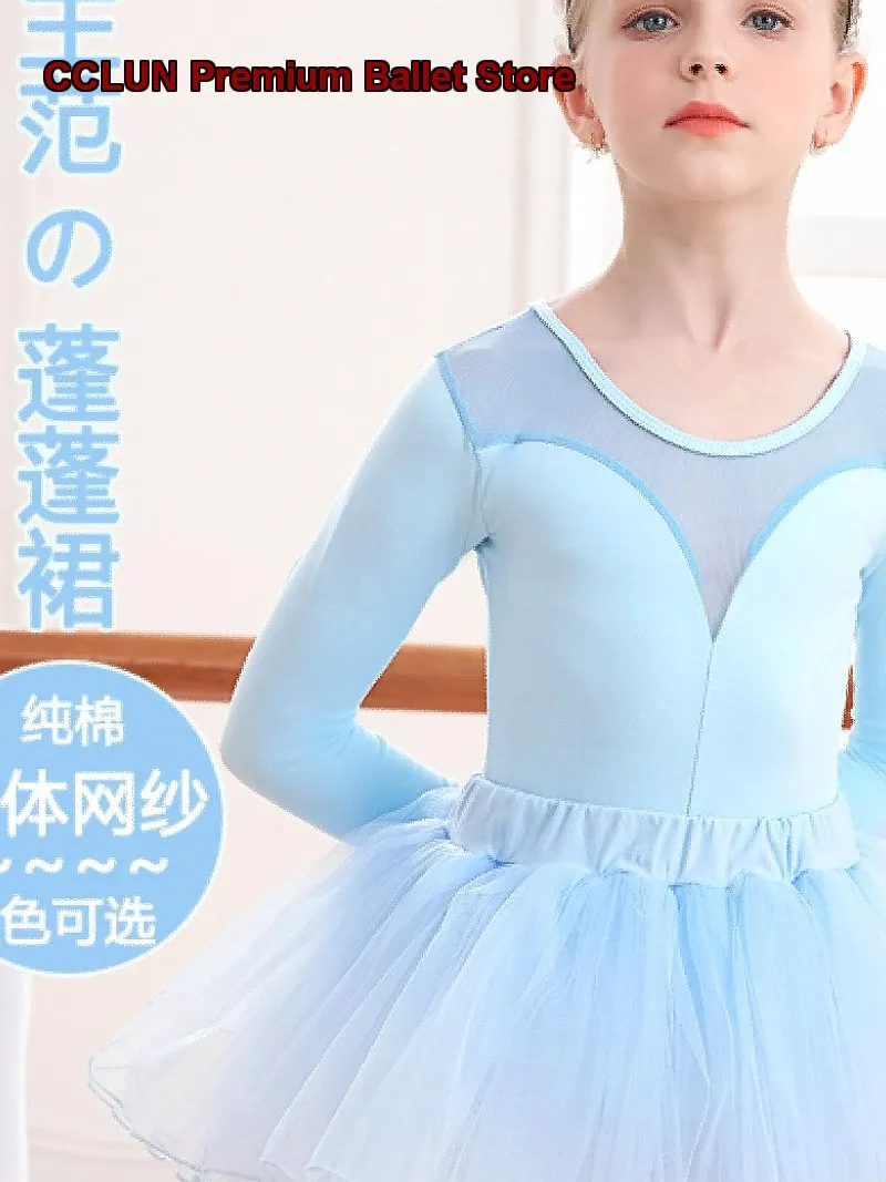 children's-girls'-dance-outfit-spring-summer-dance-exam-chinese-body-suit-skirt-kids