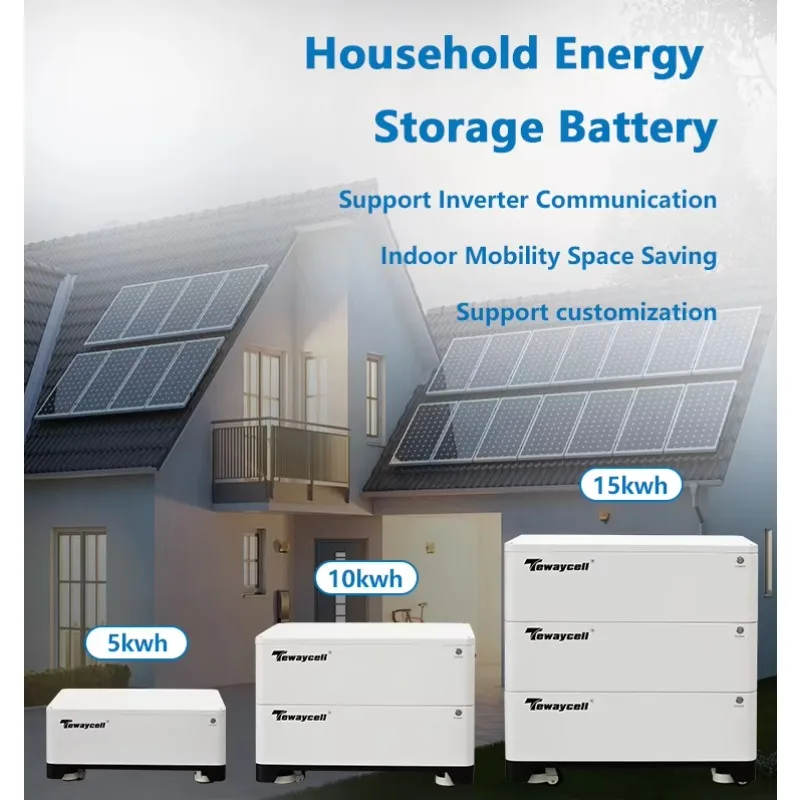 IP65 Waterproofing 51.2v 100Ah 200Ah 300Ah Stacked Solar Battery Storage 10kwh 15kwh 20kwh 25kwh 30kwh Home Battery
