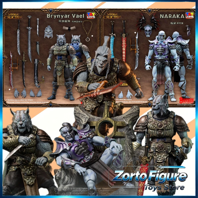 In Stock! New HS Studio Savage Furnace 1/12 Limited 26 Brynyar Vael Naraka Articulated Action Figure Model Toys Collection Gift