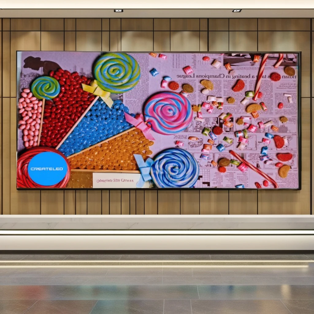 Indoor P1.25 1000*250 mm Die-Casting Aluminum Fixed Advertising Digital Display Board Led Stage Retail Store Subway SDK OEM - view 5