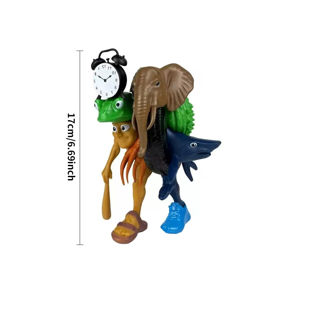 Gensly 8 Figuras De Animales Funny Brainrot – Tung Tung Tung Sahur, Tralalero Tralala Y Más – Figuras Locas De 4-8 Cm En PVC – Colección Y Decoración Gensly 8 Figuras De Animales Funny Brainrot – Tung Tung Tung Sahur, Tralalero Tralala Y Más – Figuras Locas De 4-8 Cm En PVC – Colección Y Decoración