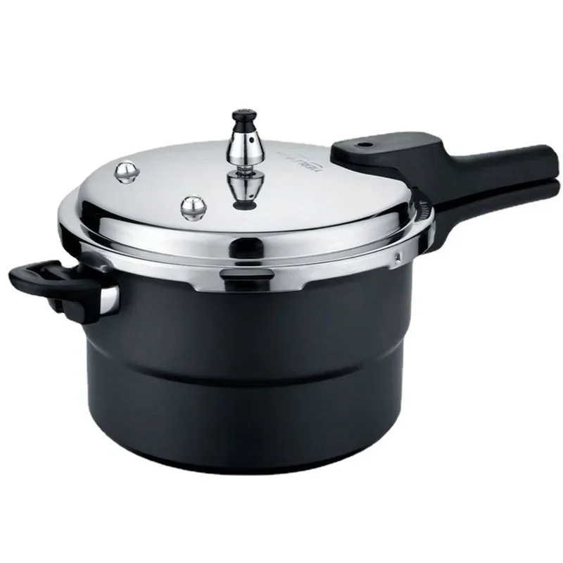 Ultra-Durable Stainless Steel Pressure Cooker for Gas and Induction Stoves with Non-Stick Coating and Safety Features