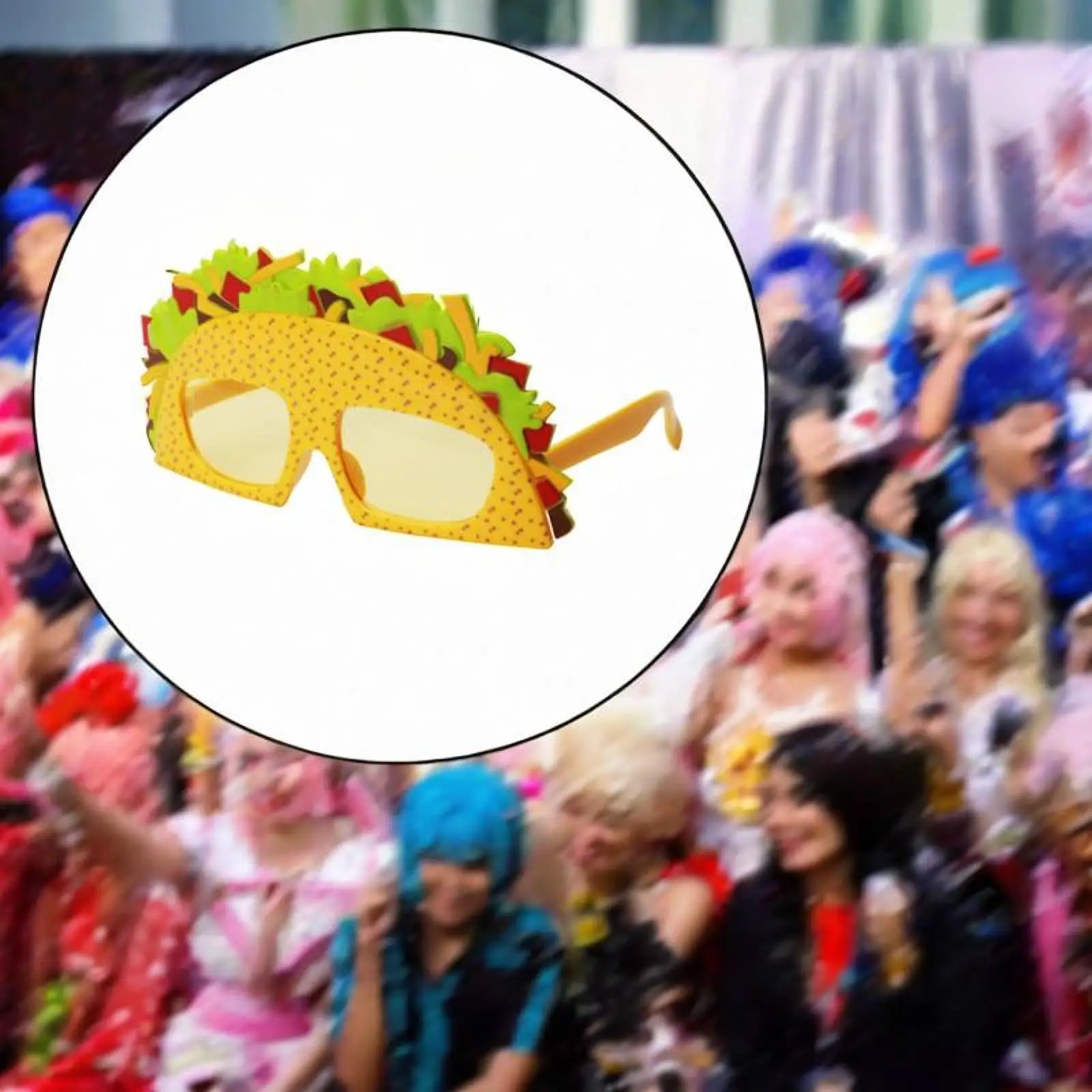

Mexican Eyeglasses Funny Novelty Party Glasses for Festival Cosplay Teens