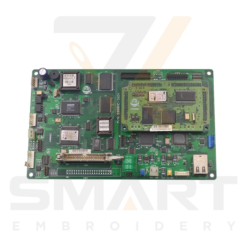 Used DAHAO E8801 Mainboard CPU Card For A68 A88 Chinese Embroidery Machine EDH0101-E8801-U