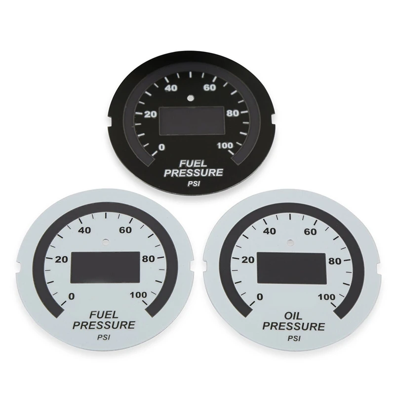 30-4401 Digital Oil Fuel Pressure Gauge 0-100 PSI