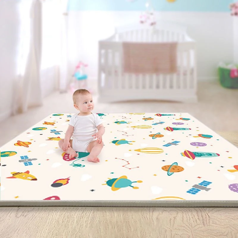 200×180 0.5cm Baby Play Mat Xpe Puzzle Children\'s Mat Thickened Tapete Infantil Baby Room Crawling Pad Folding Mat Baby Carpet