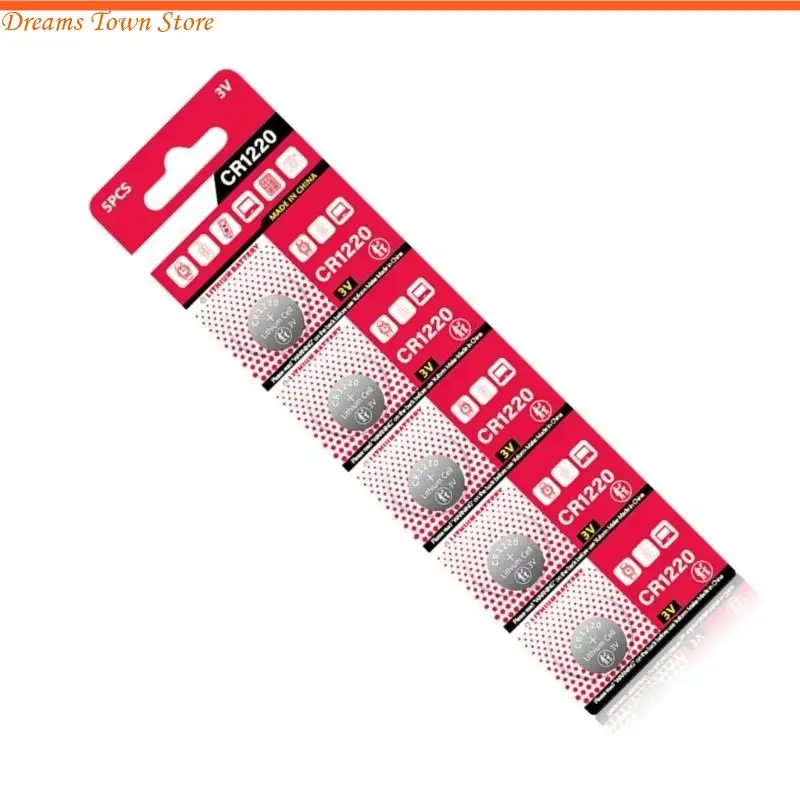 HX6A 10PCS CR1220 3V LITHIUM CELLE