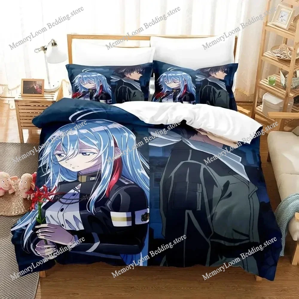 3D Print Premium 86 Eighty Six Bedding Set Duvet Cover Quilt Cover Pillowcase Soft Comforter King/Queen Size Boys Adult Bed Set