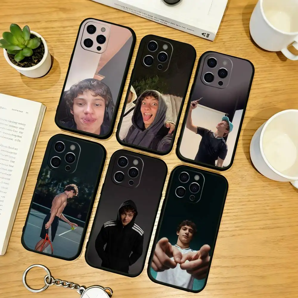 K-Kimi Antonelli Phone Case For iPhone 17, 16,15,14,13,12,11 Plus,Pro Max, Others Soft Black Cover