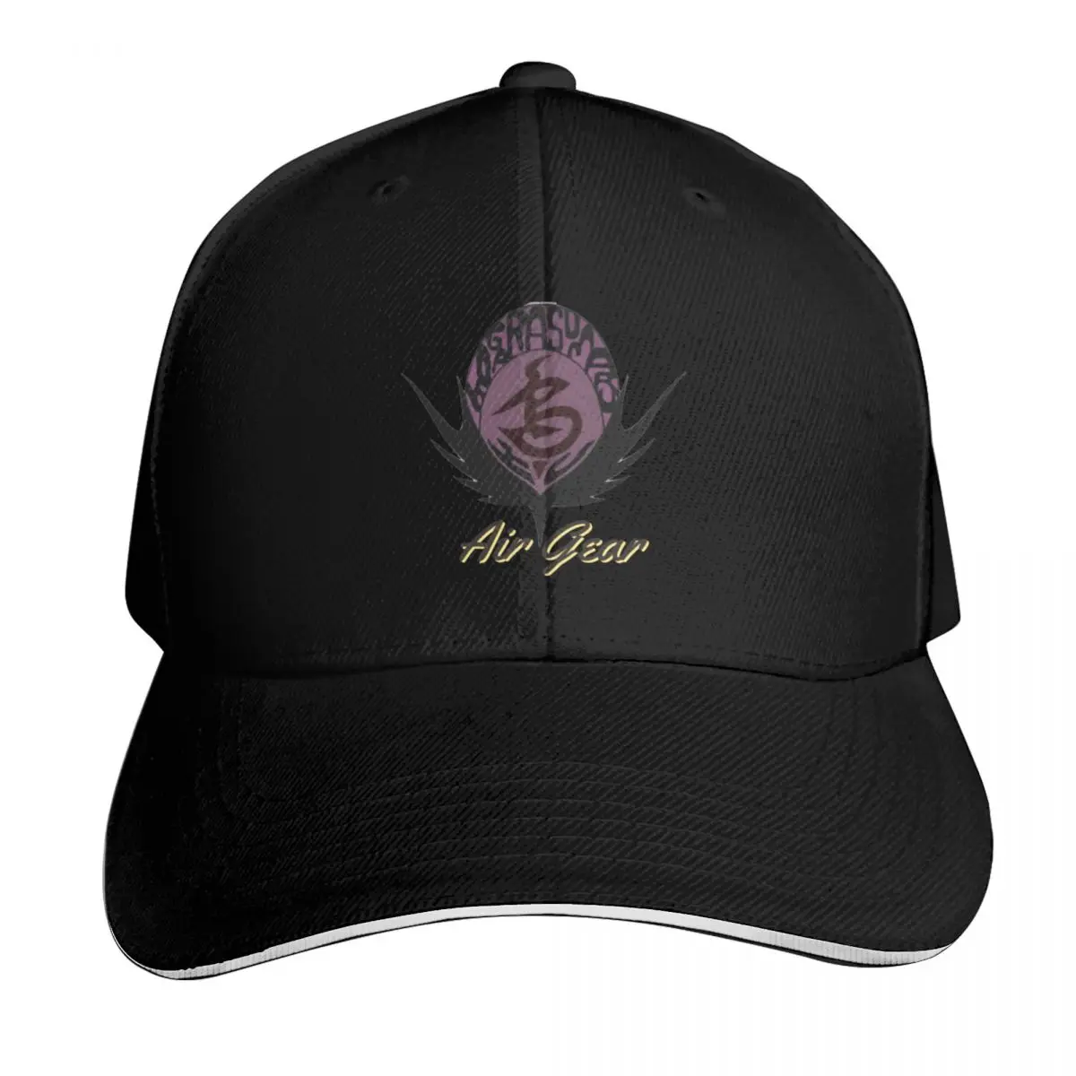 

Air gear raven logo Baseball Cap Beach Outing Golf Hat Hat men Sun Hat For Children Women Caps Men's