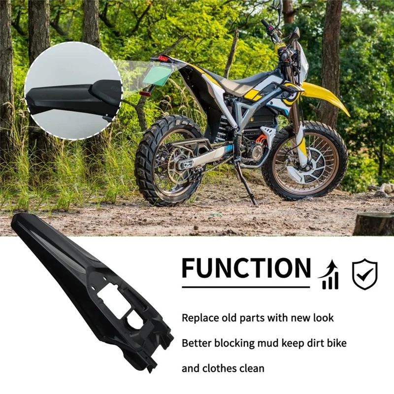 Paralama do assento traseiro da motocicleta para surron ultrabee sur ron ultra abelha bicicleta da sujeira pára-choque traseiro