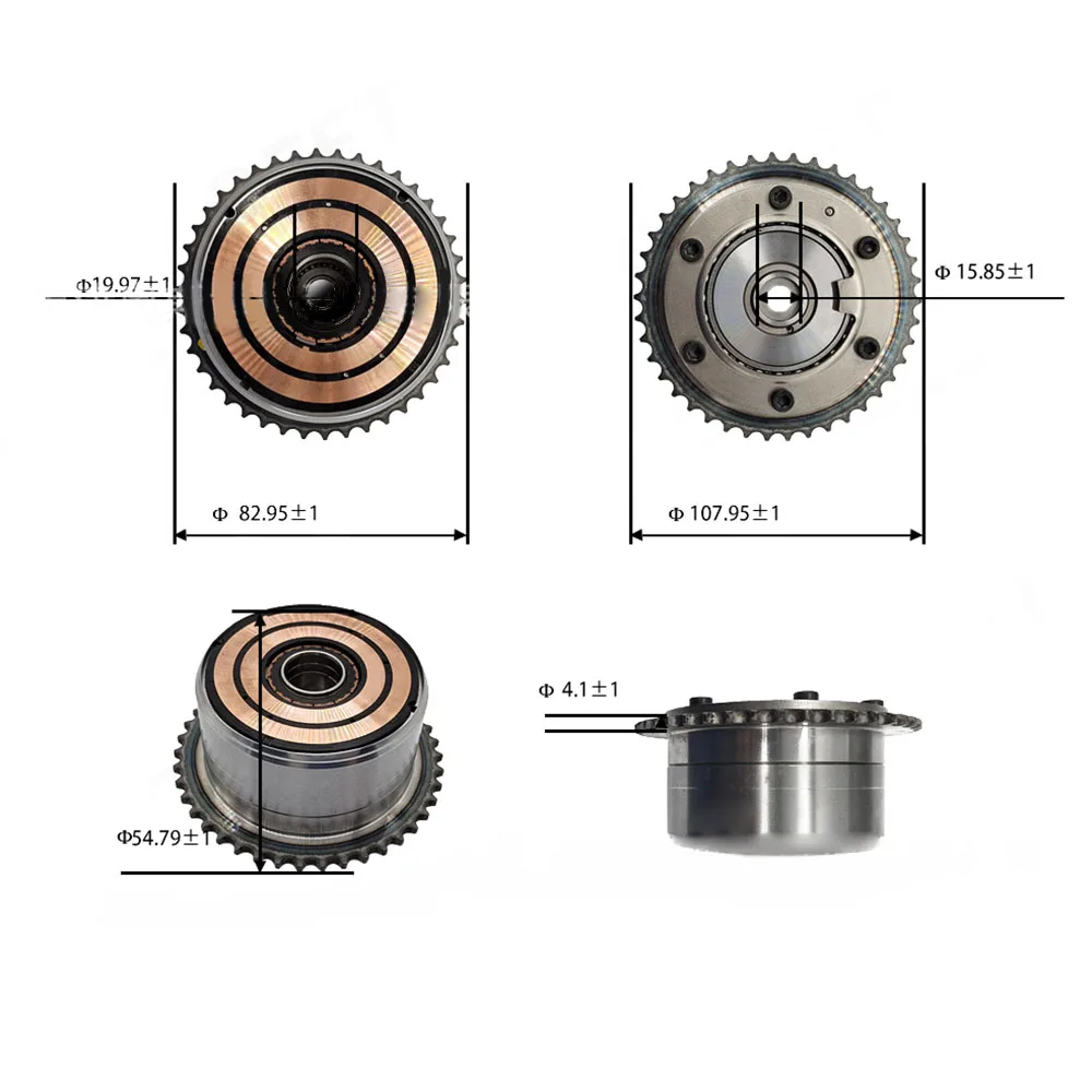 24350-2GGB0 Intake Engine Timing Camshaft Gear CVVT Assy for Hyundai Santa Fe Veloster Tucson Kia Sorento