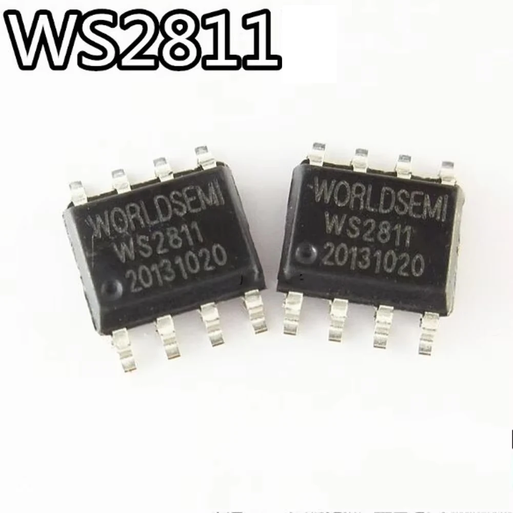 10 - 1000 sztuk WS2811 IC, układ SMD, sterownik led WS2811 SMD IC, 100% nowy i oryginalny układ WS2811