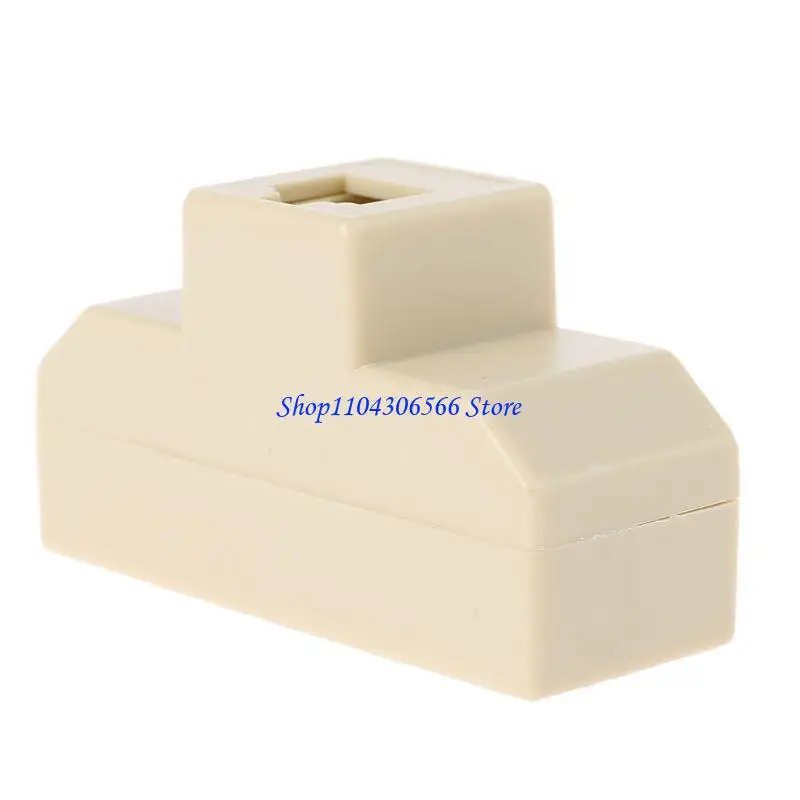 02DD Phone Line Splitter, Phone Splitter, RJ11 Phone Cord Splitter,Telephone Line Splitter RJ11 6P4C for M to 4 Way F So