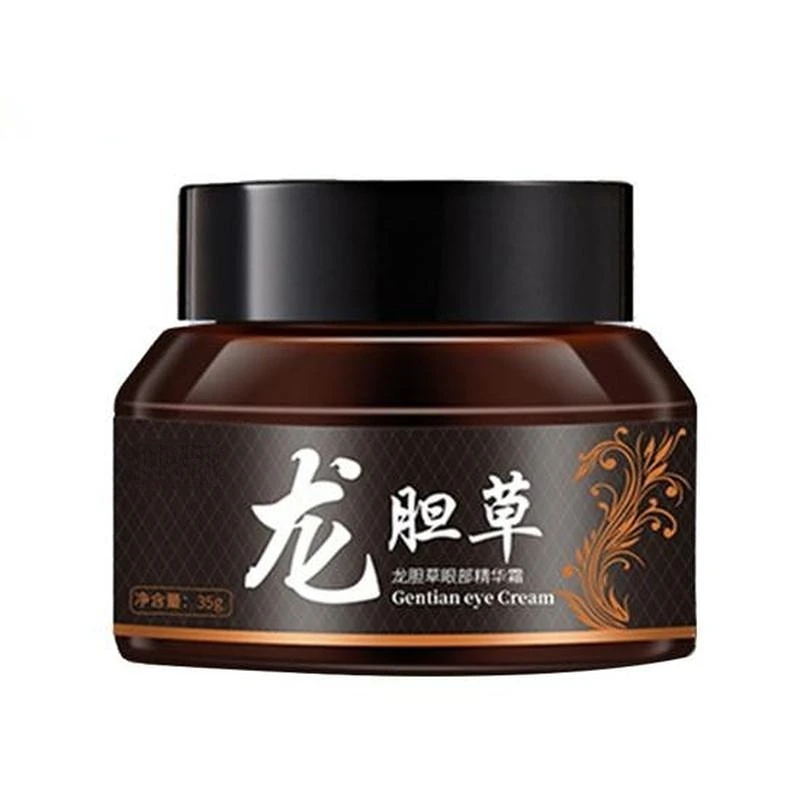 Eye Cream Natural Extract Plant Gentian Anti Dark Circle Eye Bags Wrinkle Cream Eye Care for Her for Sleeping