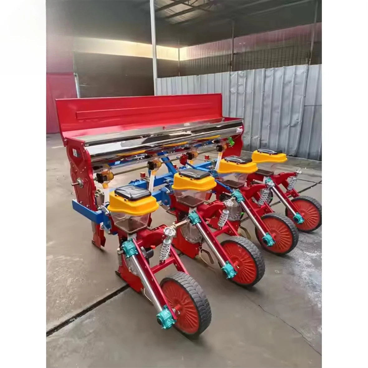 

Best Quality 4-Row Tractor Mounted Corn Planter And Seeder With Motor Pump Gearbox Gear-Unbeatable Price