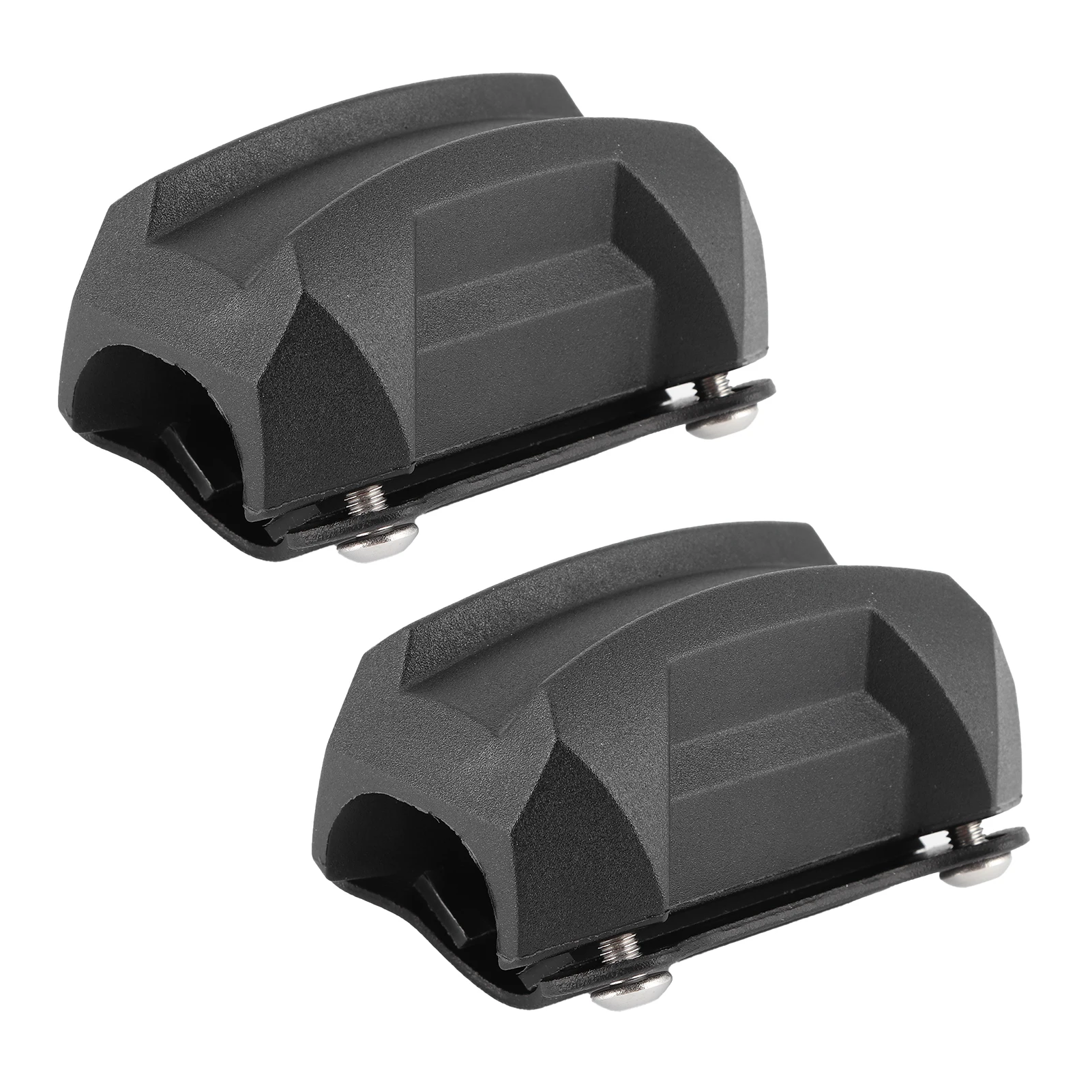 25mm/1in Motorcycle Bumper Guard Anti Drop Rubber Protector Universal Fit for R1200GS R1250GS F800GS