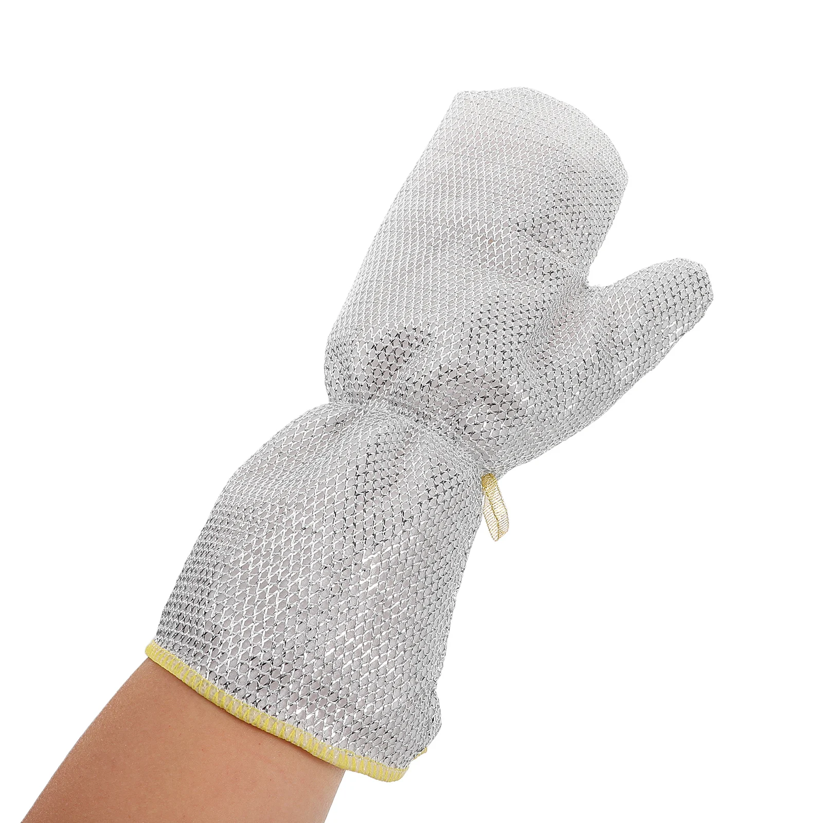 

2 Pcs Heat Resistant Mitts Household Cleaning Dusting Outdoor Work