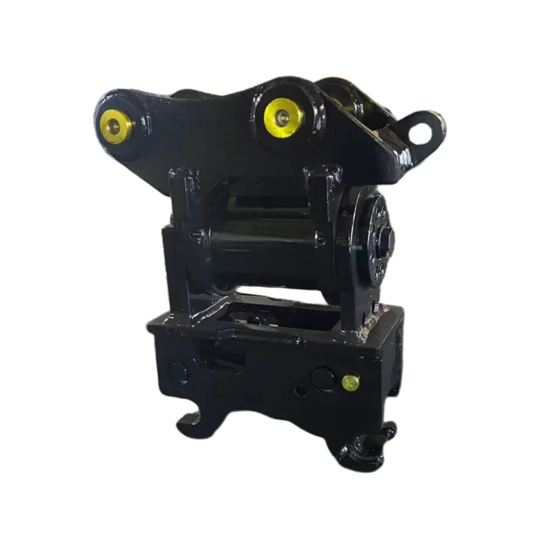 DHG-04 7-9 Tons Hydraulic Quick Hitch Coupler Tilting Rotating Attachments For 7-9 Ton Excavators