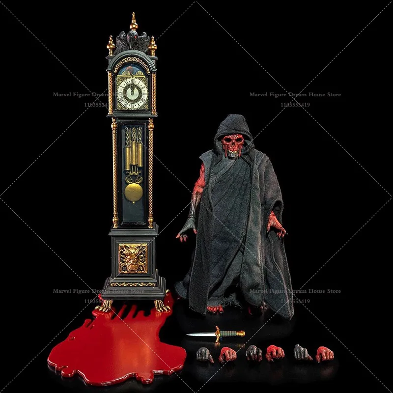 1/12 스케일 6인치 포 호스맨 신화 군단 손오공 기사 제이콥 데스 마스크 여성 해골 풀 세트 액션 피규어 병사