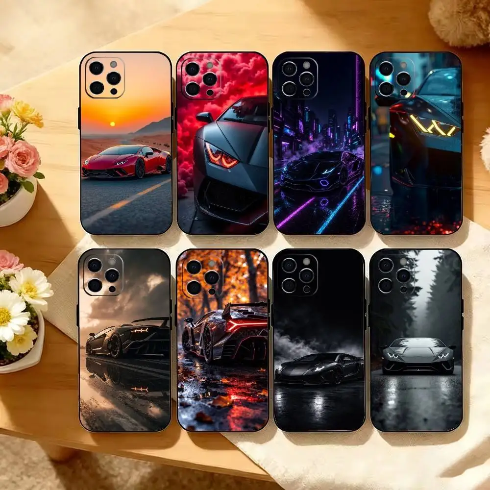 

Wild Bull S-sport C-car Phone Case Silicone Soft For IPhone 17 16 15 14 13 12 11 X XR Plus Pro Max Plus