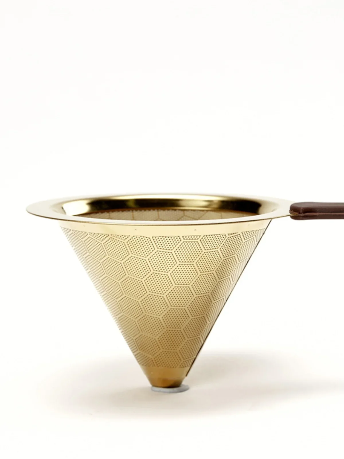 

Titanium Coated 304 Stainl Steel Coffee Filter 800 Me Hand-Poured Coffee Filter Net for Coffee op Milk Tea op Home Use