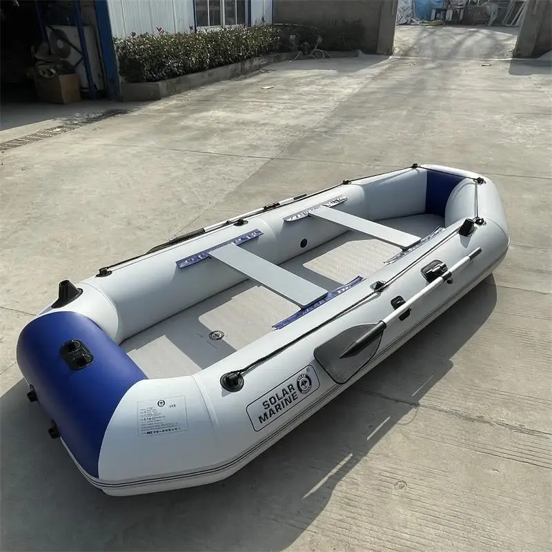 قارب صيد من مادة PVC قابل للنفخ بطول 3.3 متر #6